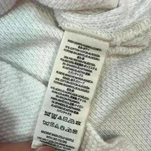 Free People White & Blue Button Top Size S - Picture 7 of 12